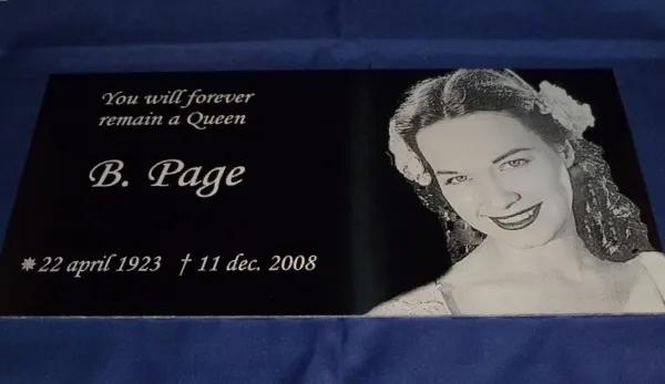 Gedenkborden Gedenkborden